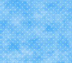 Playtime Flannel Tiny Dot On Blue