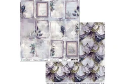 Plume & Petal Double-Sided Cardstock – 12″X12″ – Sparkle