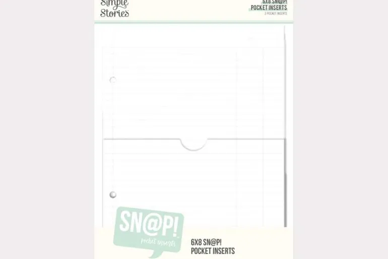 Pocket Binder 6×8 SN@P! Inserts