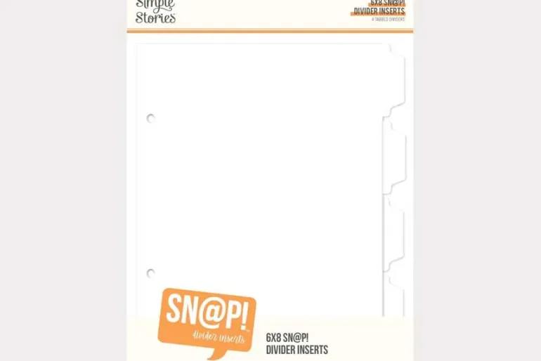 Pocket Binder 6×8 SN@P! Inserts