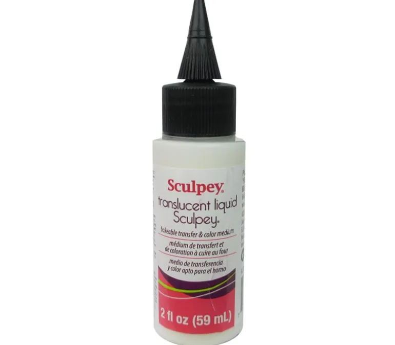 Polyform Sculpey Liquid Clay – 2-ounce – Translucent