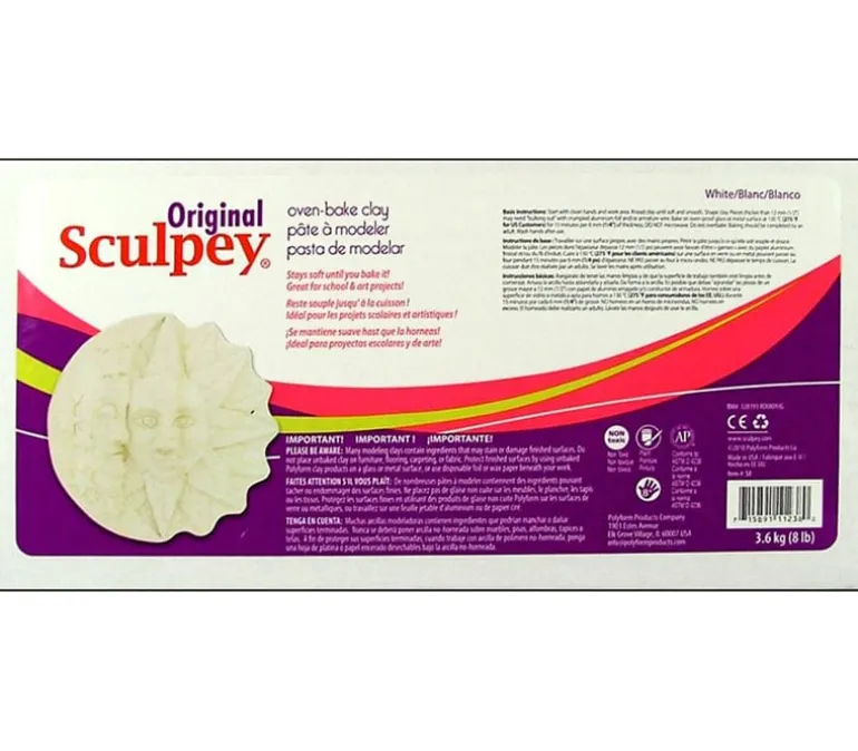 Polyform Super Sculpey Clay – 1-pound – Beige