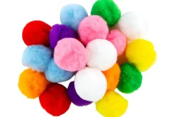 Pom-Poms -10mm – 100pc. – Black
