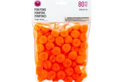 Pom-Poms – 10mm – 100pc. – Brown