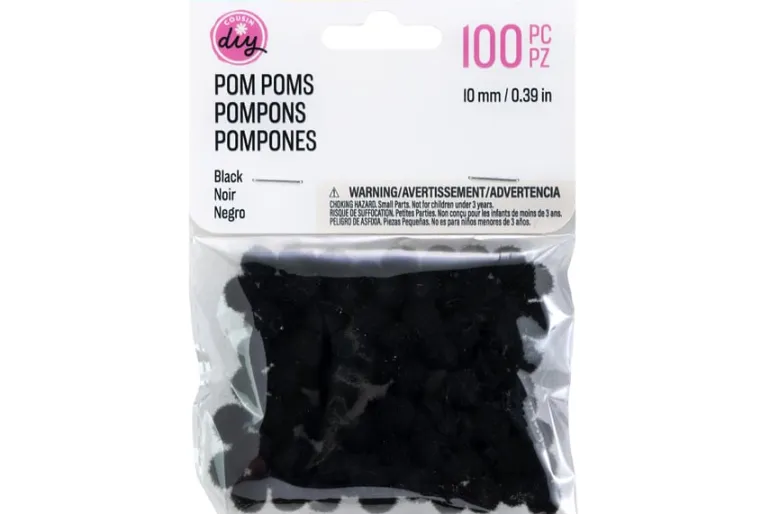 Pom-Poms -10mm – 100pc. – Multi
