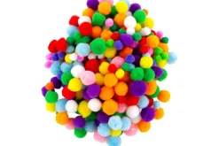 Pom-Poms -10mm – 100pc. – Multi