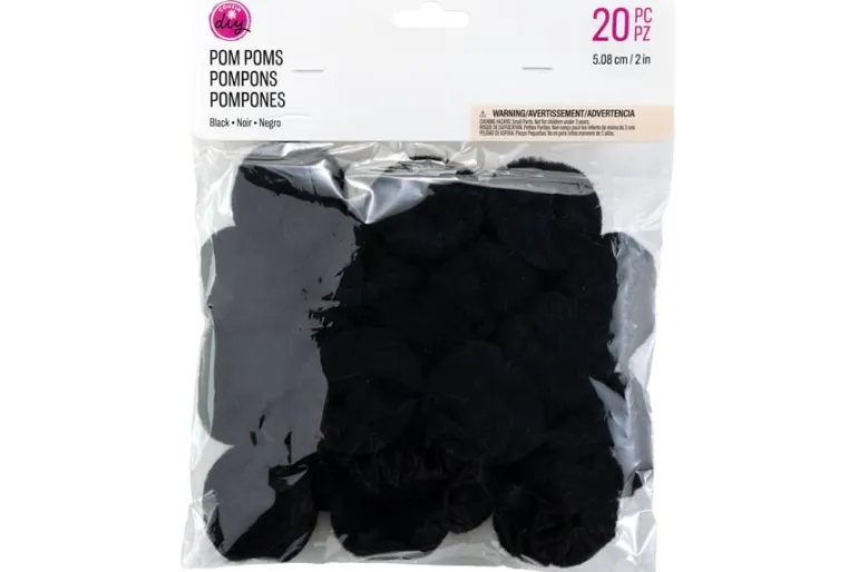 Pom-Poms -10mm – 100pc. – Multi