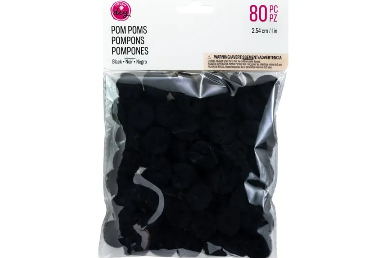 Pom-Poms – 10mm – 100pc. – Pastel Mix