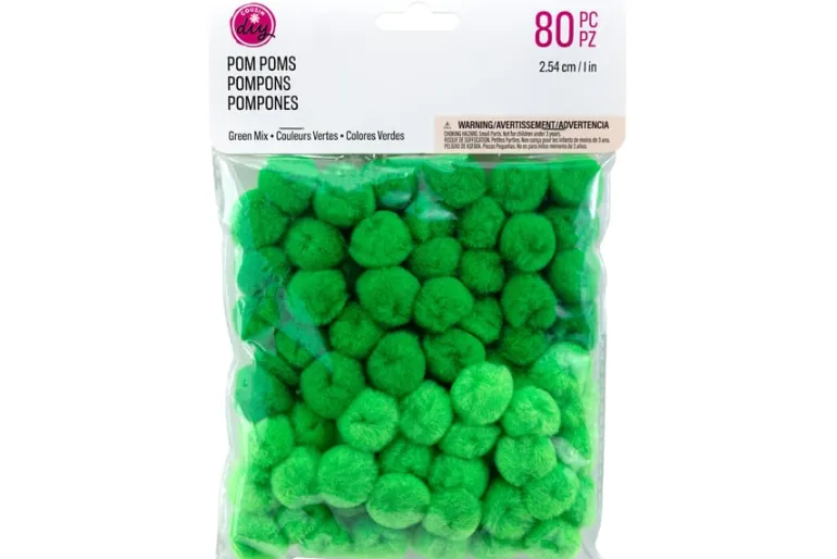Pom-Poms – 10mm – 100pc. – Pastel Mix