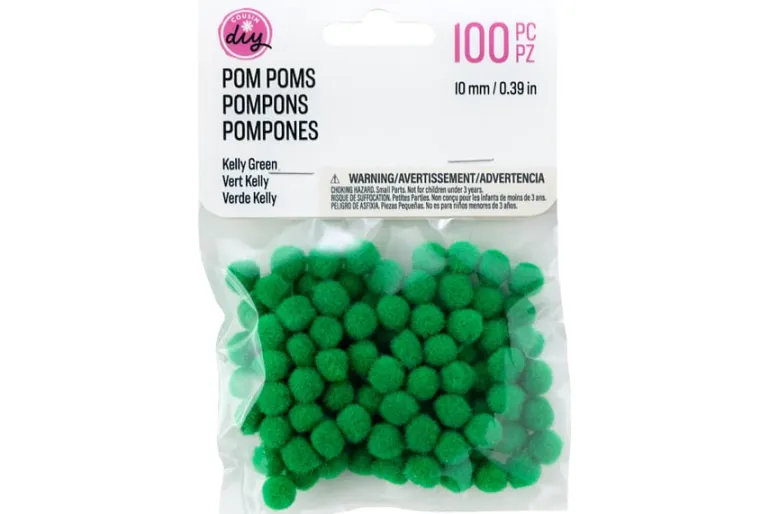 Pom-Poms – 10mm – 100pc. – Pastel Mix