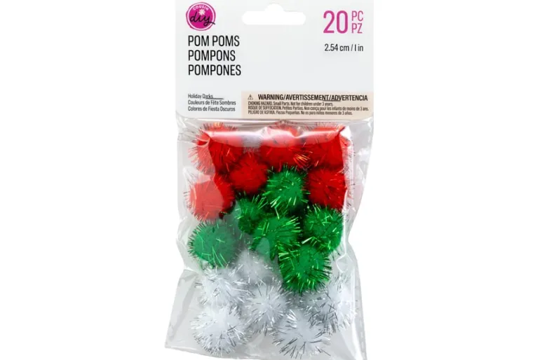 Pom-Poms – 10mm – 100pc. – Pastel Mix