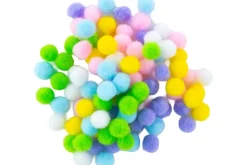 Pom-Poms – 10mm – 100pc. – Pastel Mix