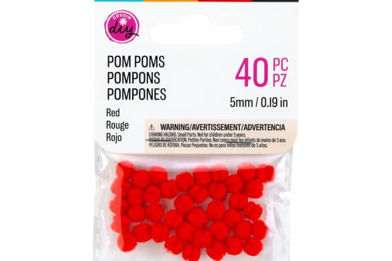 Pom-Poms – 10mm – 100pc. – Pastel Mix