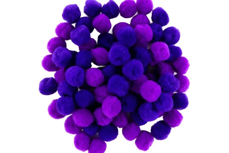 Pom-Poms – 10mm – 100pc. – Pastel Mix