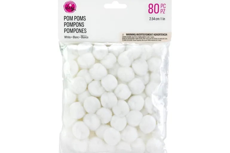 Pom-Poms – 10mm – 100pc. – Pastel Mix