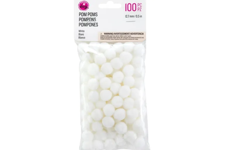 Pom-Poms – 10mm – 100pc. – Pastel Mix