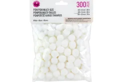 Pom-Poms – 10mm – 100pc. – Pastel Mix
