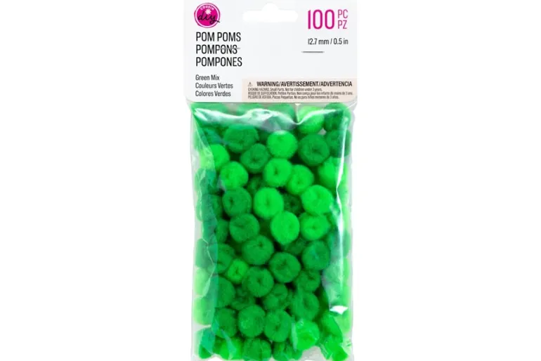 Pom-Poms – 10mm – 100pc. – Pastel Mix