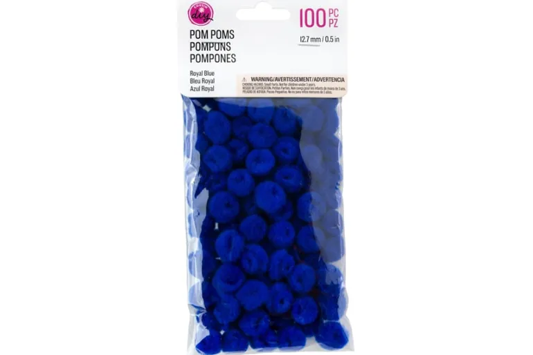 Pom-Poms – 10mm – 100pc. – Pastel Mix