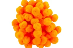 Pom-Poms – 5mm – 40pc. – Red