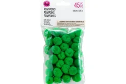 Pom-Poms – 5mm – 40pc. – Red