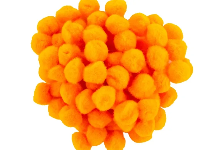 Pom-Poms – 5mm – 40pc. – Red