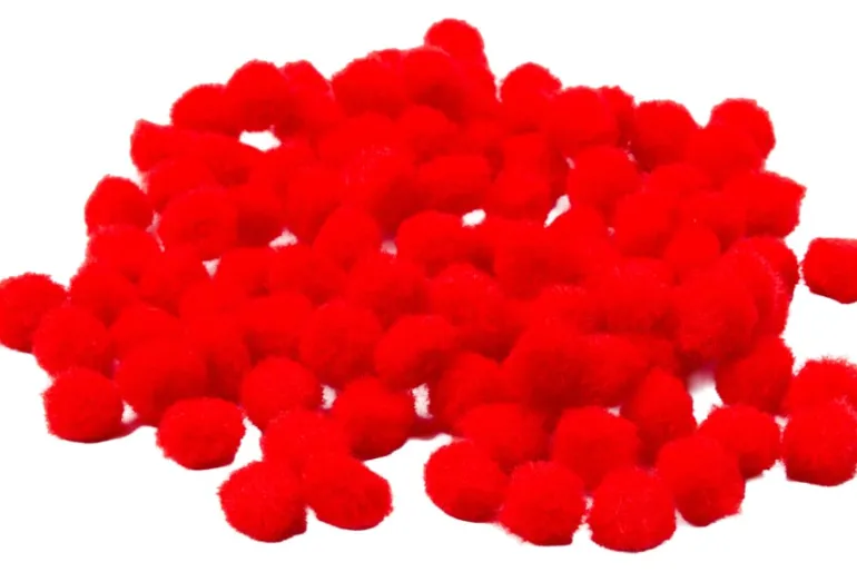 Pom-Poms -10mm – 100pc. – Yellow