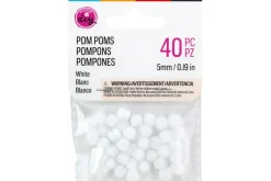 Pom-Poms -10mm – 100pc. – Yellow