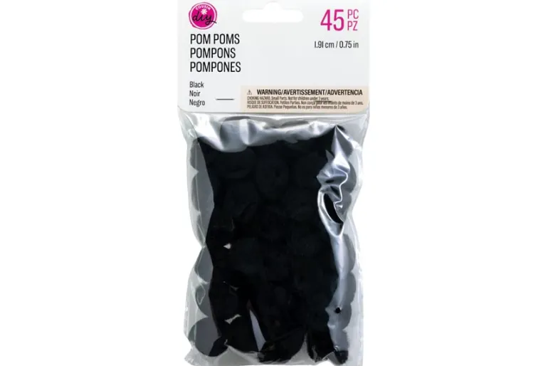 Pom-Poms -10mm – 100pc. – Yellow