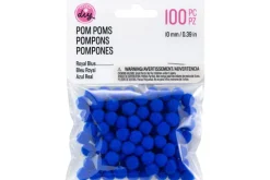 Pom-Poms -10mm – 100pc. – Yellow