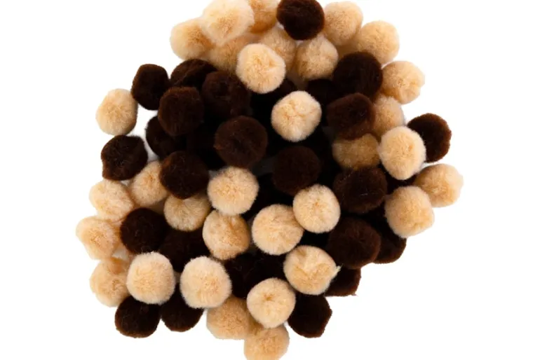 Pom-Poms -10mm – 100pc. – Yellow