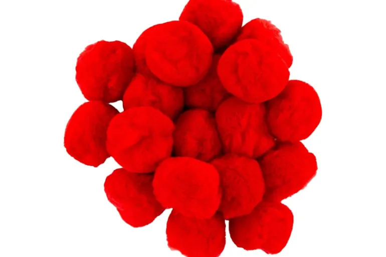Pom-Poms -10mm – 100pc. – Yellow