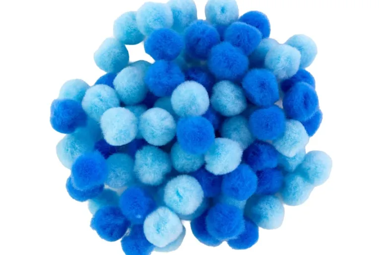 Pom-Poms -10mm – 100pc. – Yellow