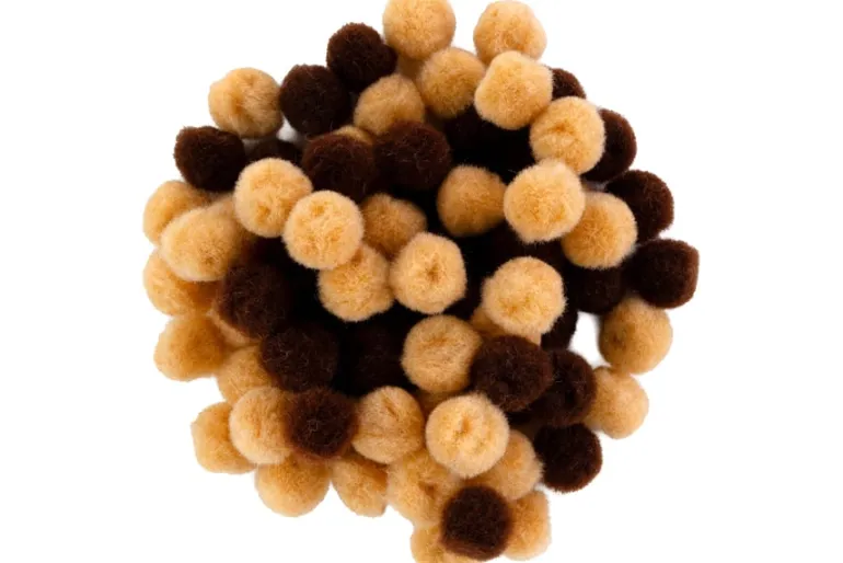 Pom-Poms -10mm – 100pc. – Yellow