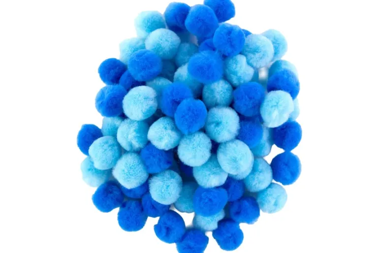 Pom-Poms -10mm – 100pc. – Yellow