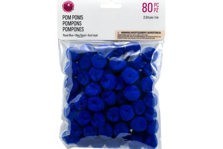 Pom-Poms -10mm – 100pc. – Yellow