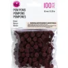 Pom-Poms – 0.5″ – 100pc. – Blue Mix