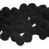 Pom-Poms – 1″ – 80pc. – Brown