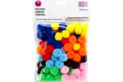 Pom-Poms – 0.5″ – 100pc. – Pastel Mix