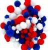 Pom-Poms – 0.5″ – 100pc. – Purple Mix
