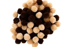 Pom-Poms – 2″ – 20pc. – Red