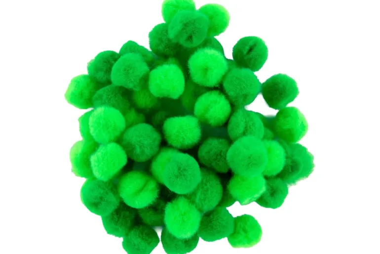 Pom-Poms – .75″ – 45pc. – Red