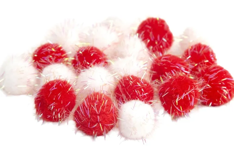 Pom-Poms – 0.75″ – 45pc. – Royal Blue