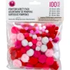Pom-Poms – 2″ – 20pc. – White