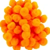 Pom-Poms – 1″ – 80pc. – White