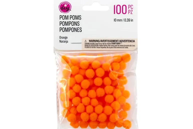 Pom-Pom Variety Pack – 100pc. – Spring Mix
