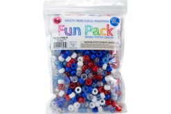 Pony Bead Fun Pack – 750pc. AB Multicolor Mix