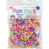 Pony Bead Fun Pack – 500pc. Glow in the Dark Mix