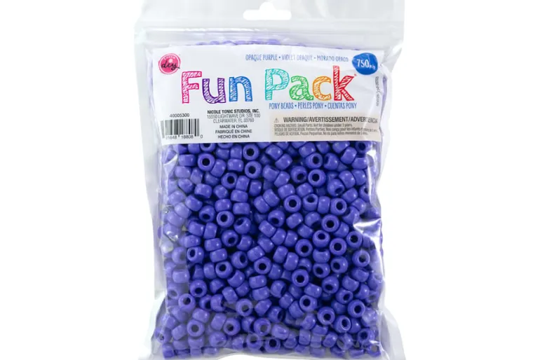 Pony Bead Fun Pack – 500pc. Halloween Mix