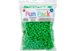 Pony Bead Fun Pack – 500pc. Metallic Gold